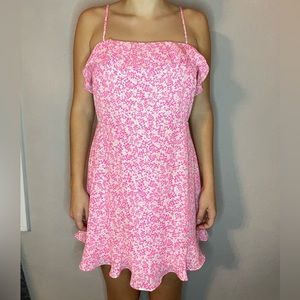 Bright Pink Sun Dress